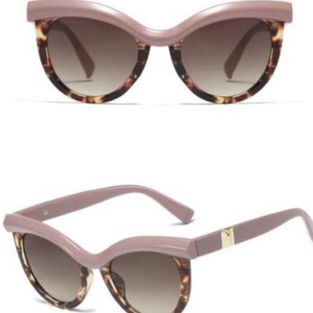 Cat Eye Sunglasses(Blush)